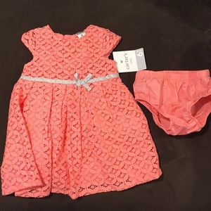 Pink New with tags dress from carter